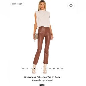 Amanda Uprichard Sleeveless Top XS